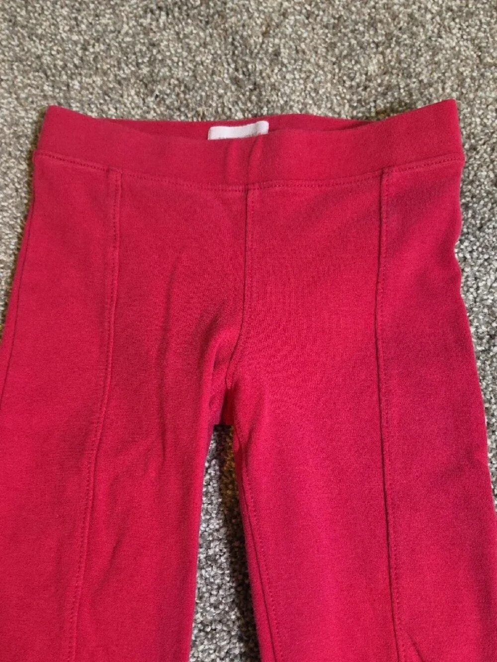The Children's Place Red Flare Front-Seam Leggings